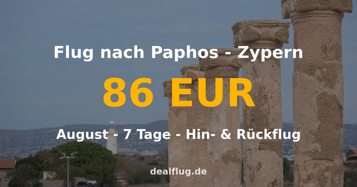 flug nach paphos