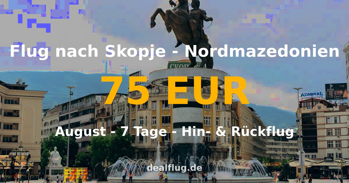flug nach skopje