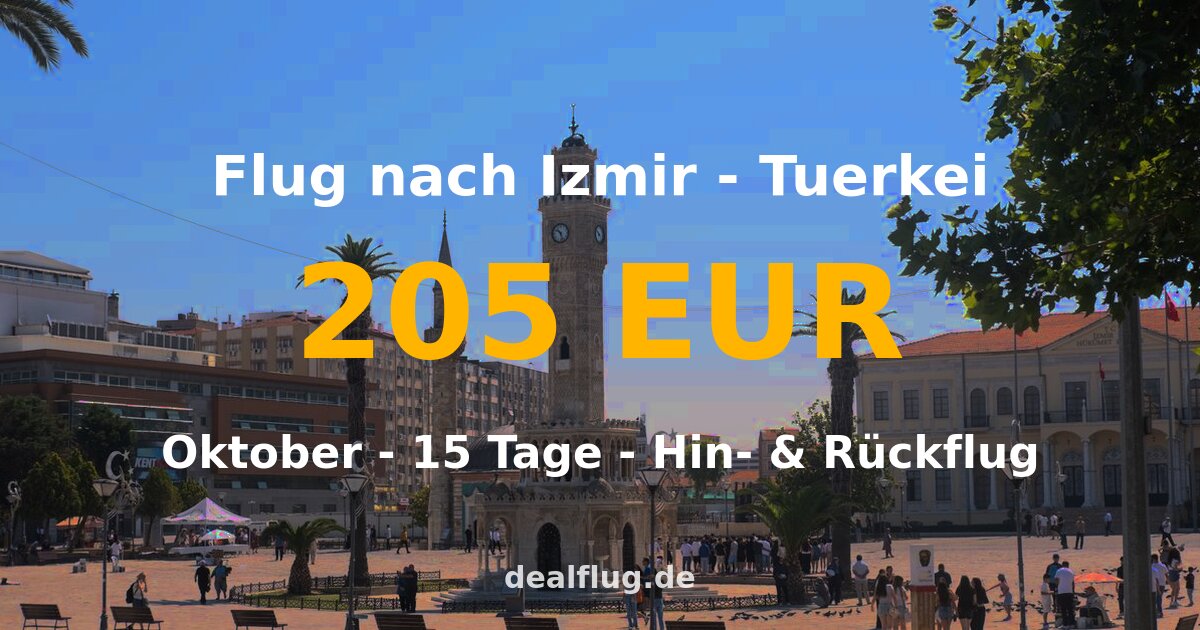 flug nach izmir