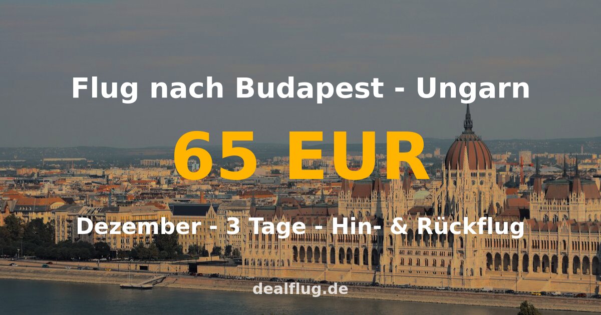 flug nach budapest
