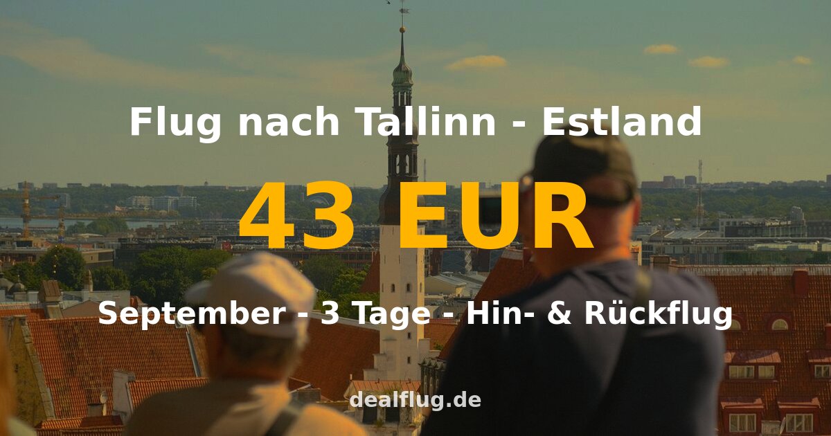 flug nach tallinn