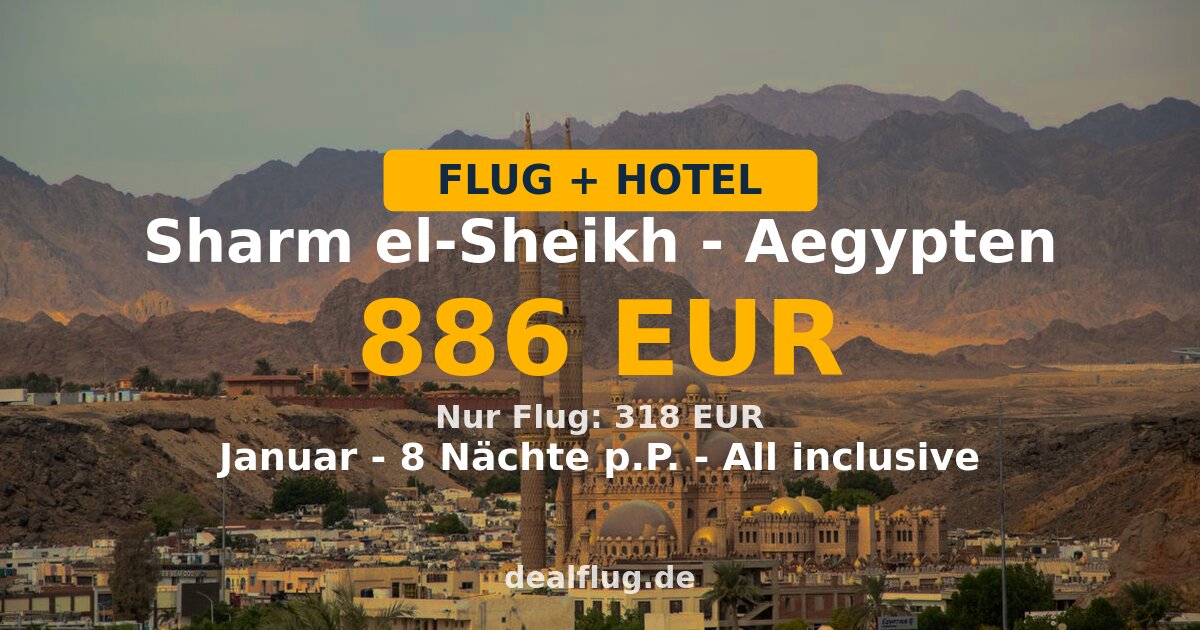 sharm el-sheikh flug und hotel